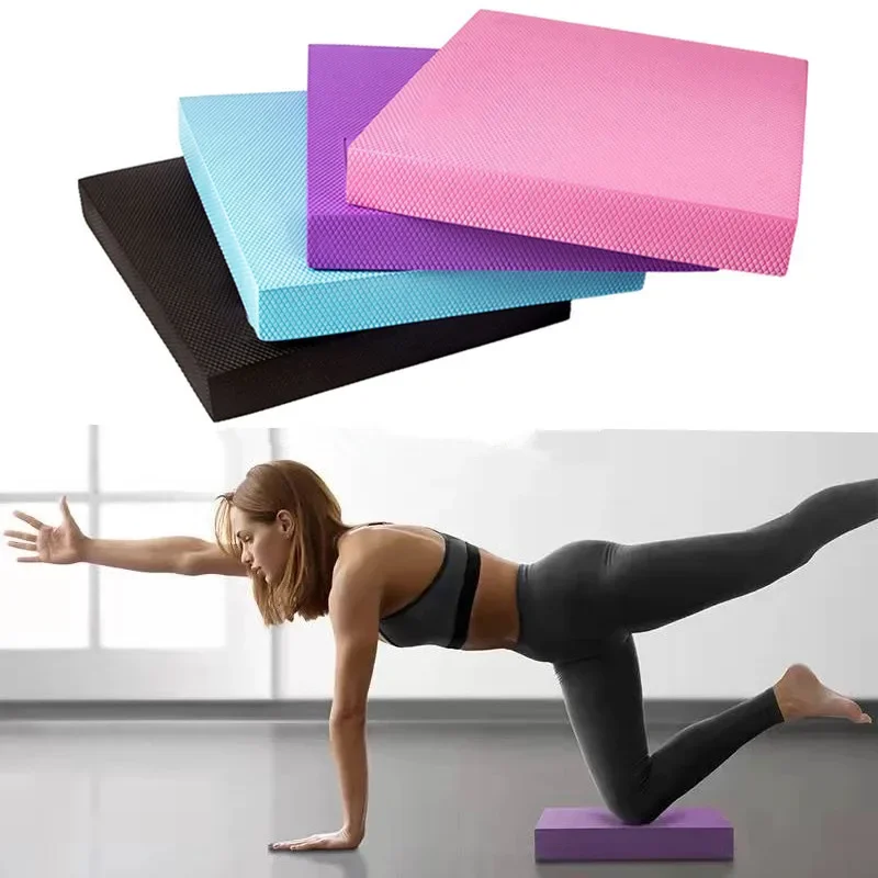 Pilates Yoga Block Exercises - 35*40cm TPE Yoga Mat Soft Balance