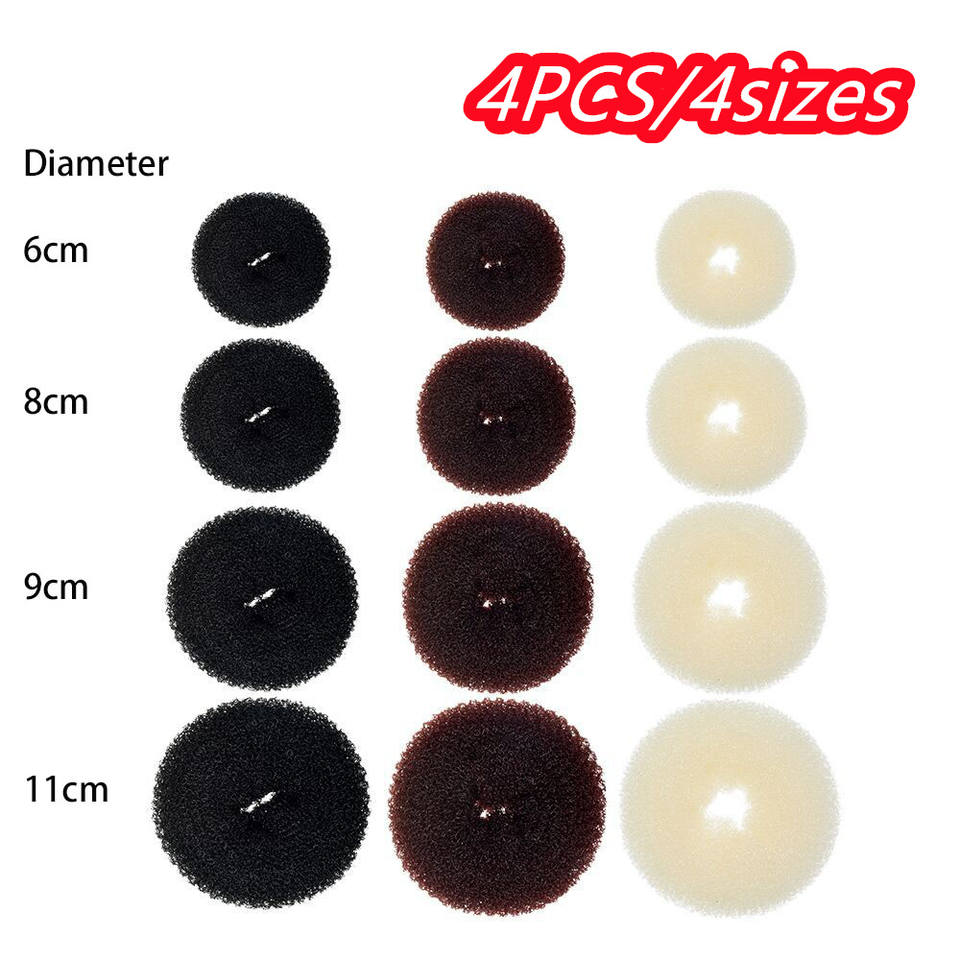 Pilates Ring Magic - 4pcs Women Hair Bun Maker Set