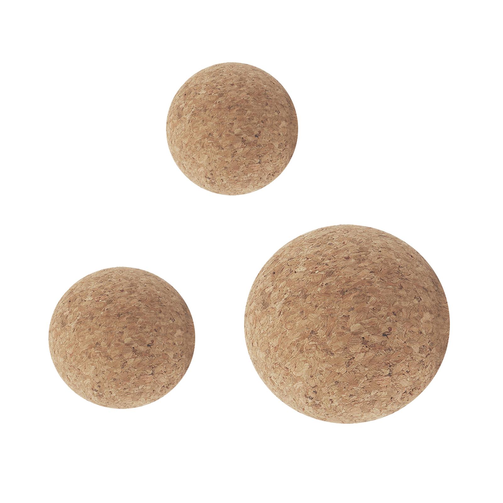 Pilates Toning Ball - Cork Ball, Portable Yoga Ball, Fitness