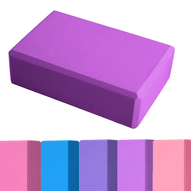 Pilates Yoga Block Exercises - 1PC Yoga Building Blocks Cubes Reinforcement