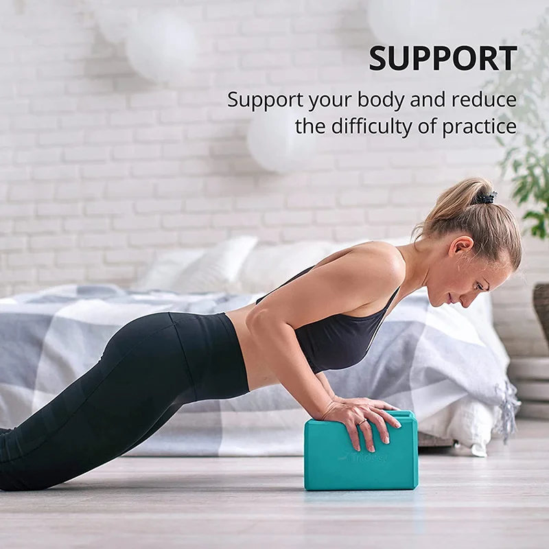 Pilates Yoga Block Exercises - Yoga Building Blocks Cubes Pilates Bricks