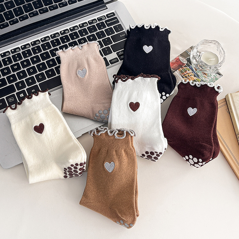 Yoga Socks Women Cotton Heart  - Yoga Pilates Yoga recension och pris