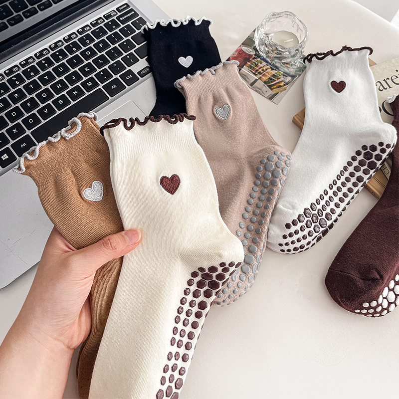 Yoga Socks Women Cotton Heart  - Yoga Pilates Yoga recension och pris