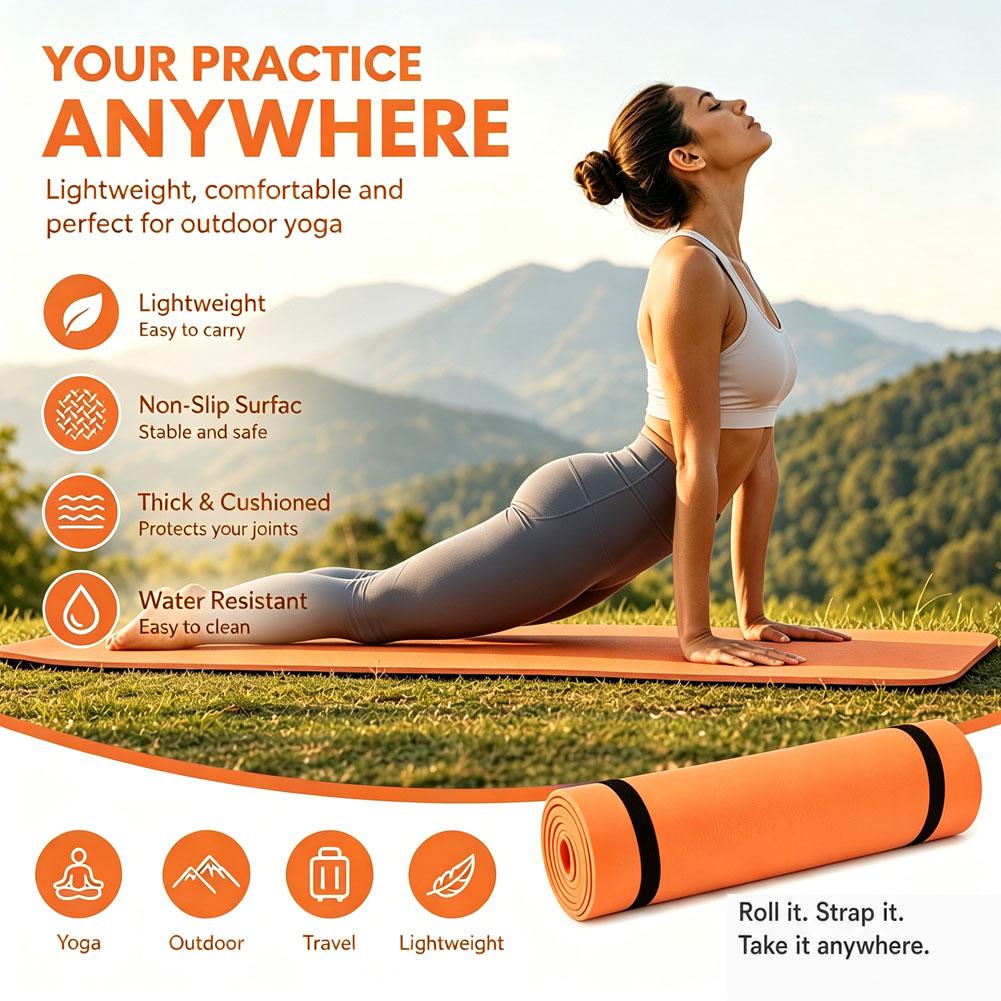 180x50cm Yoga Mats Anti-slip S - Pilates Yoga Shoes recension och pris