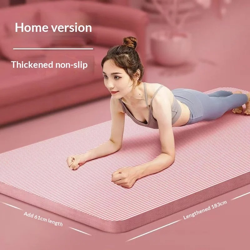 Extra Thick Non Slip Yoga Mat  - Pilates Yoga Mat Thickness recension och pris