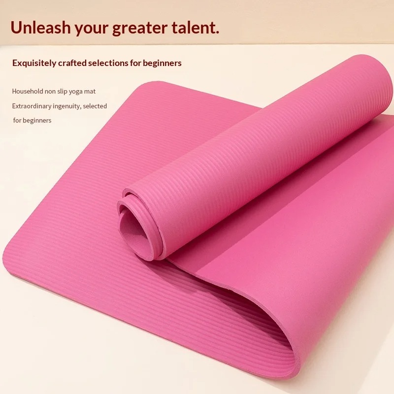 Extra Thick Non Slip Yoga Mat  - Pilates Yoga Mat Thickness recension och pris