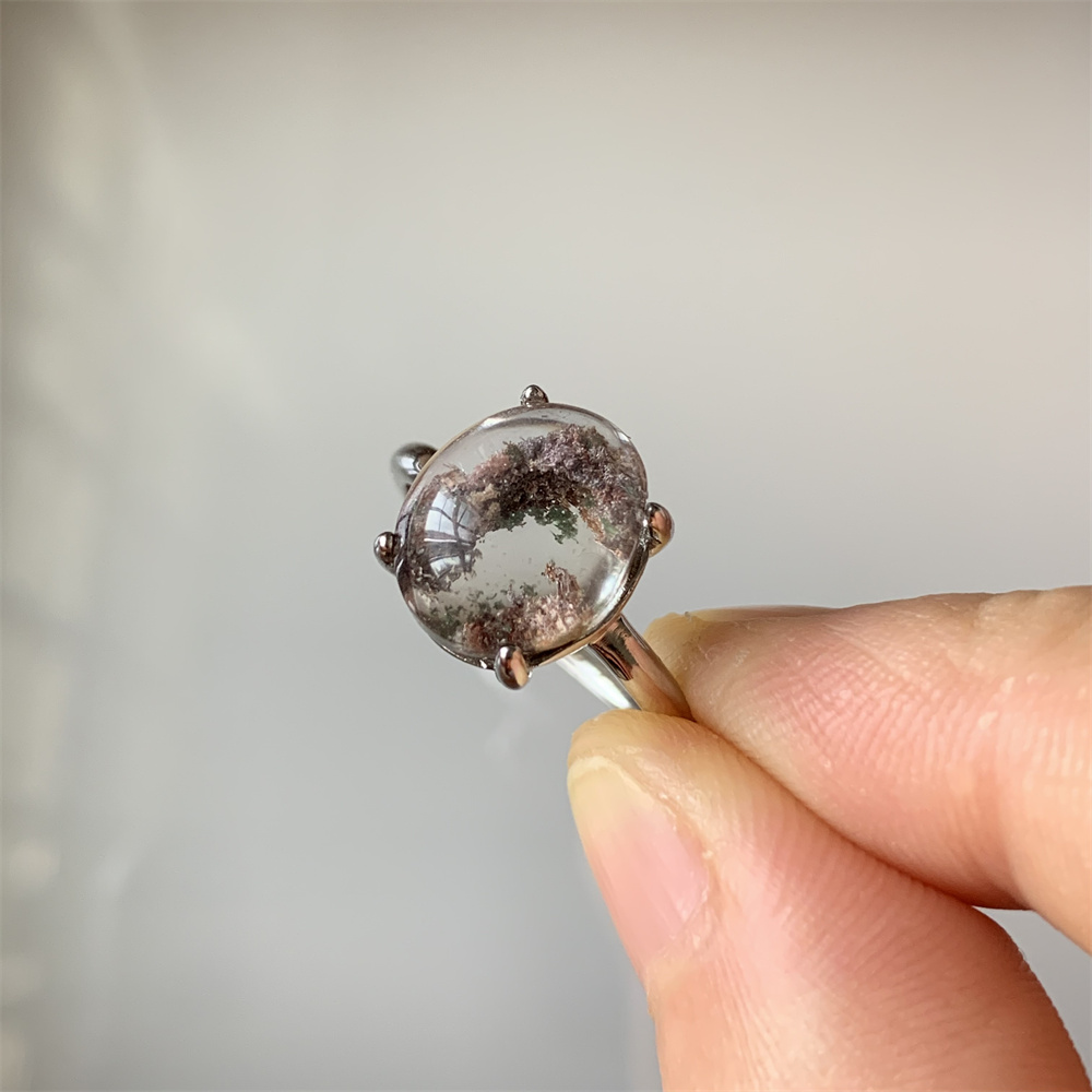 Natural Lodolite Quartz Women  - Pilates Ring Magic recension och pris