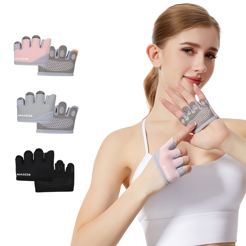 Pair of Fitness Fingerless Glo - Yoga Pilates Yoga recension och pris