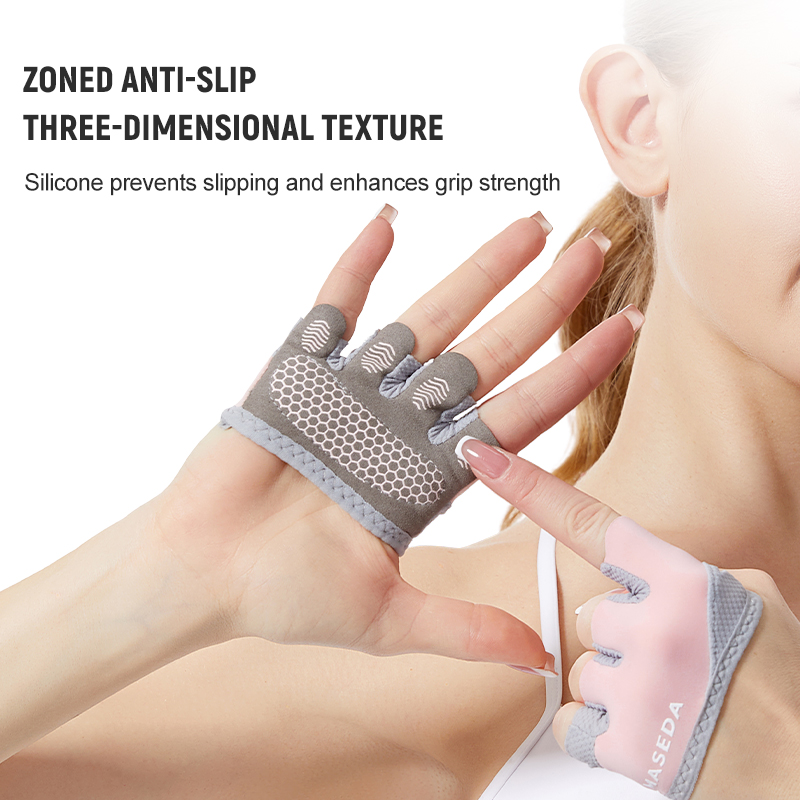 Pair of Fitness Fingerless Glo - Yoga Pilates Yoga recension och pris