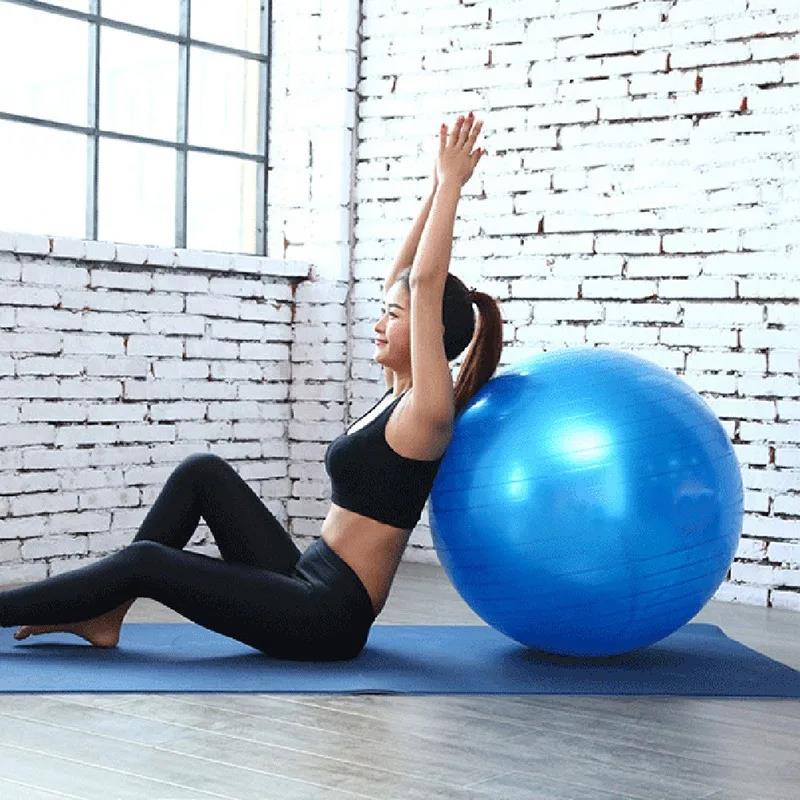 Diameter 45cm PVC Fitness Ball - Pilates Toning Ball recension och pris