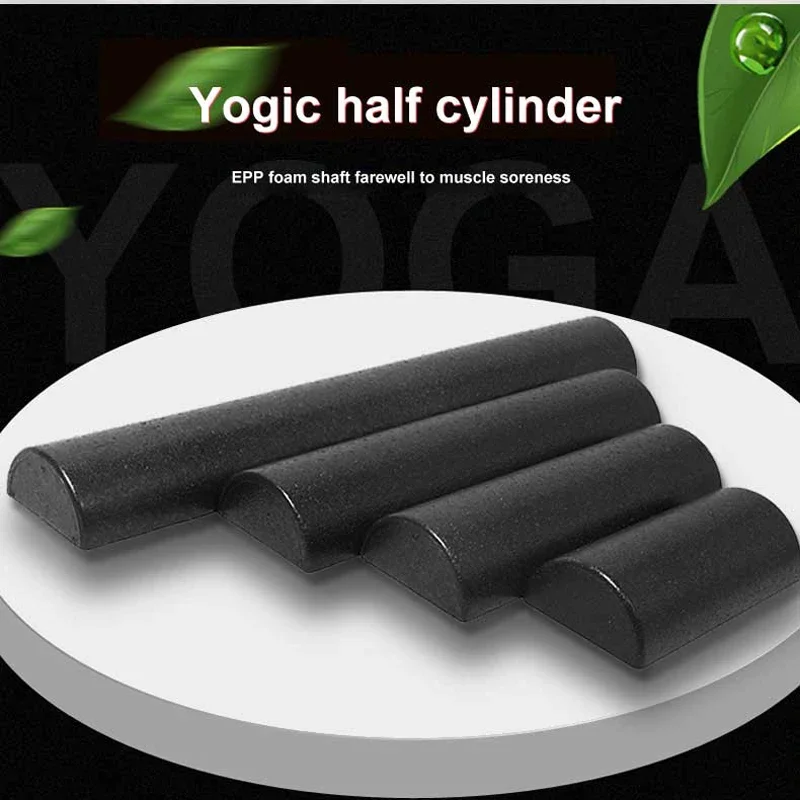 New Half Round Epp Foam Roller - Pilates Yoga Block Exercises recension och pris