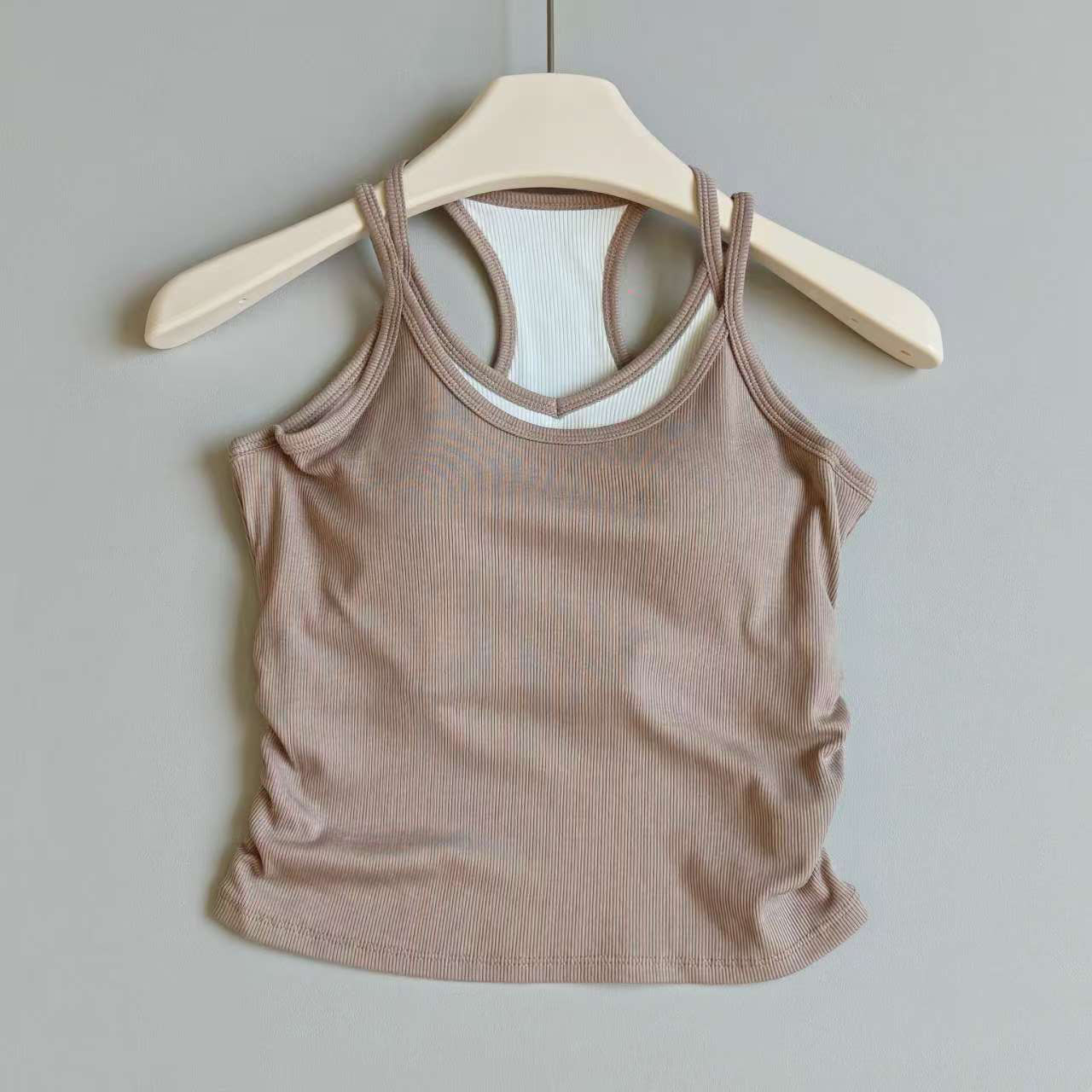 Contrast Color Yoga Vest for W - Pilates Yoga Jacket recension och pris