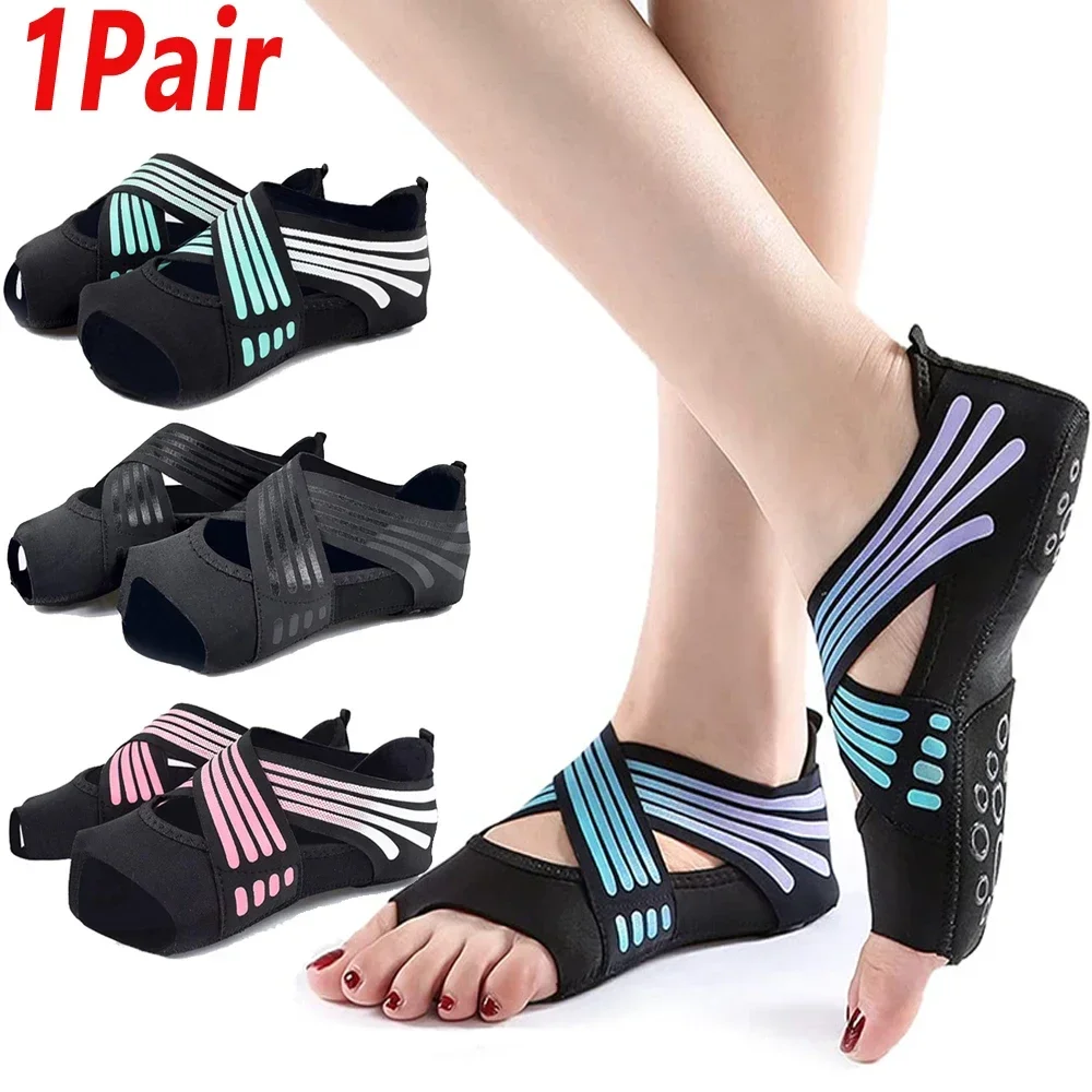 1Pair Professional Non-slip Gy - Pilates Yoga Shoes recension och pris