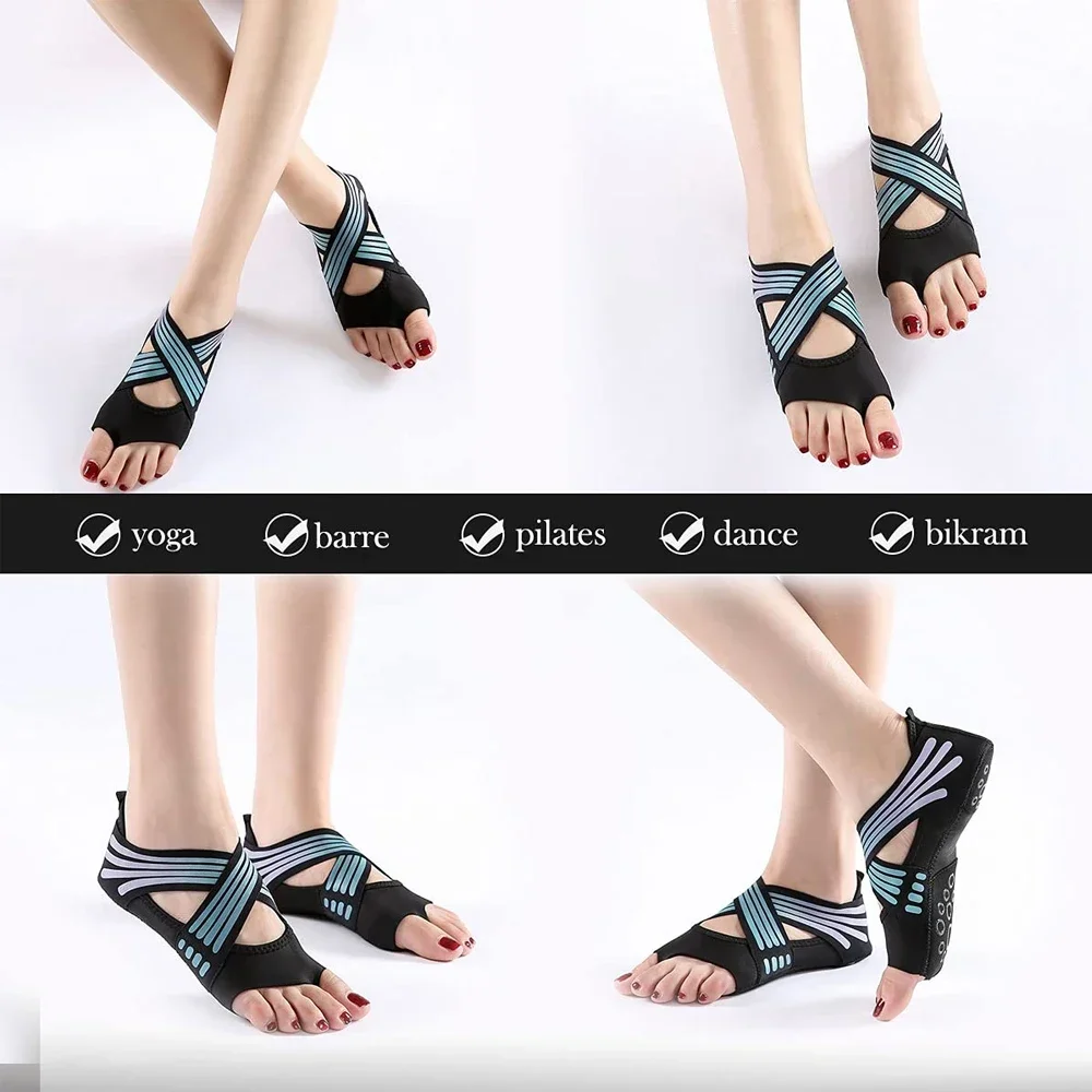 1Pair Professional Non-slip Gy - Pilates Yoga Shoes recension och pris