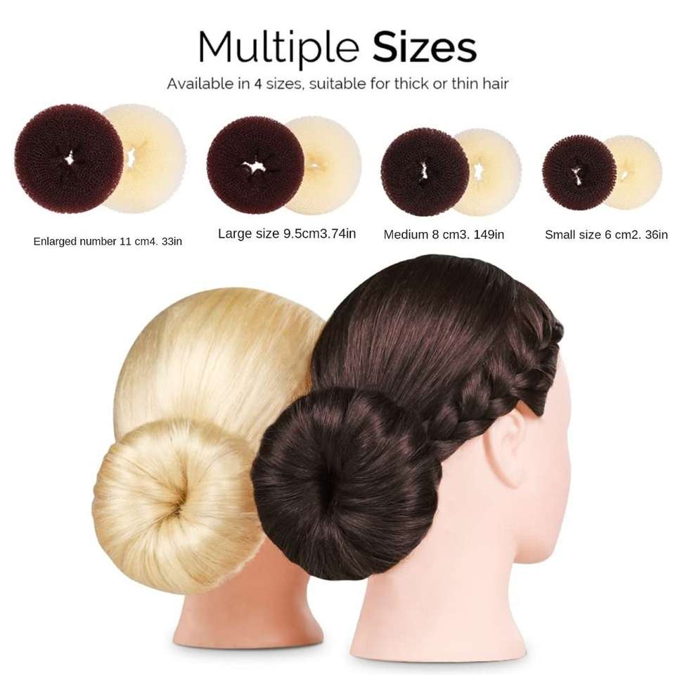 4pcs Women Hair Bun Maker Set  - Pilates Ring Magic recension och pris