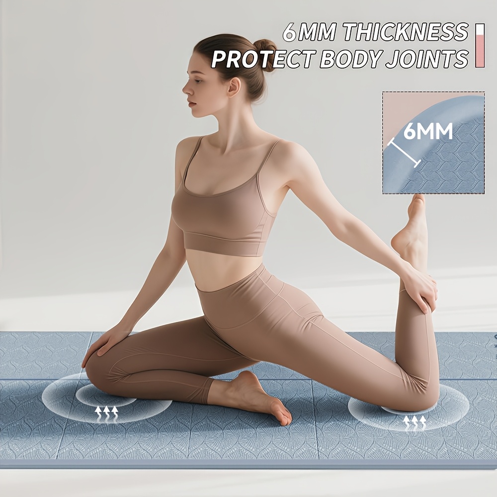 Non-Slip Extra Thick Foldable  - Pilates Yoga Mat Thickness recension och pris