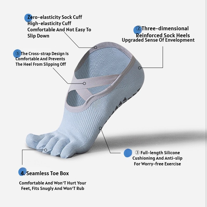 Summer thin five-finger yoga s - Yoga Pilates Yoga recension och pris