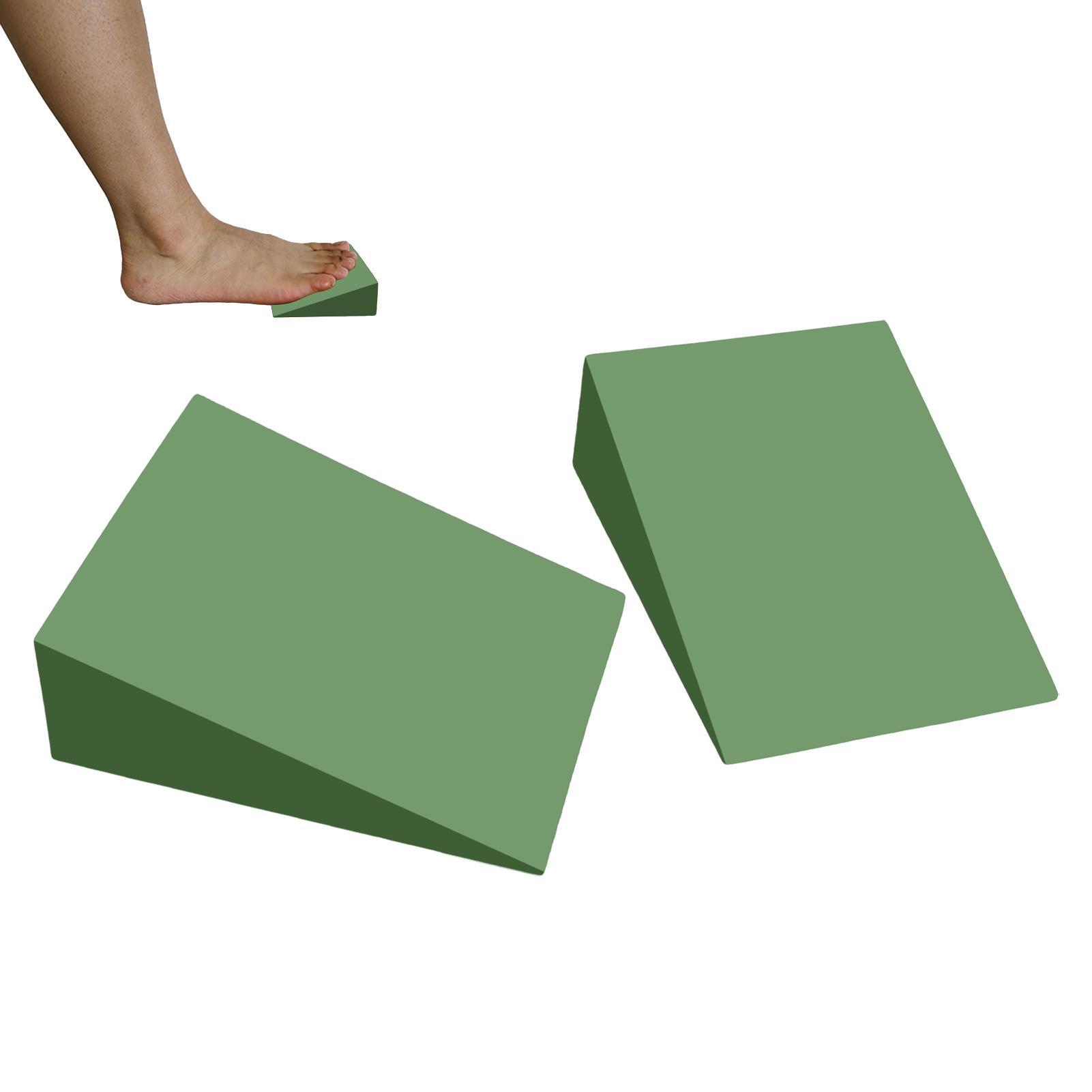 1Pairs Yoga Wedge Blocks EVA F - Pilates Yoga Block Exercises recension och pris