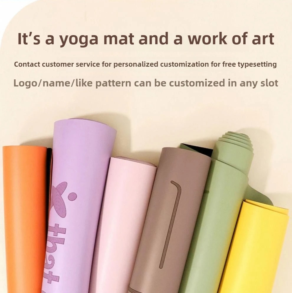 Non-Slip Yoga Mats Pure Color  - Pilates Yoga Mat Thickness recension och pris
