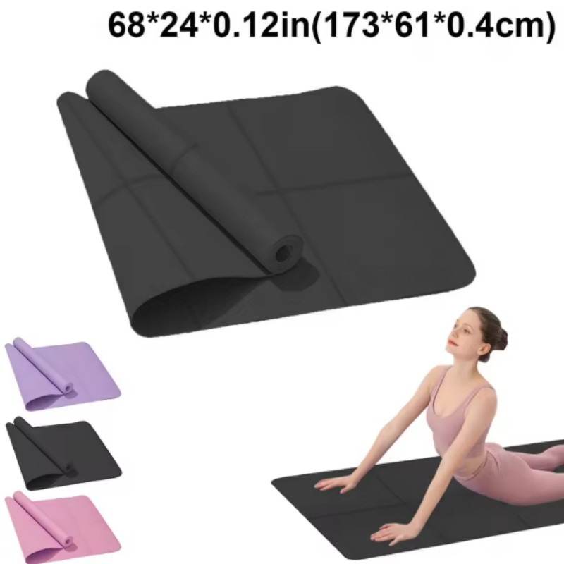 Yoga Mat Anti-skid Sports Fitn - Pilates Yoga Mat Thickness recension och pris