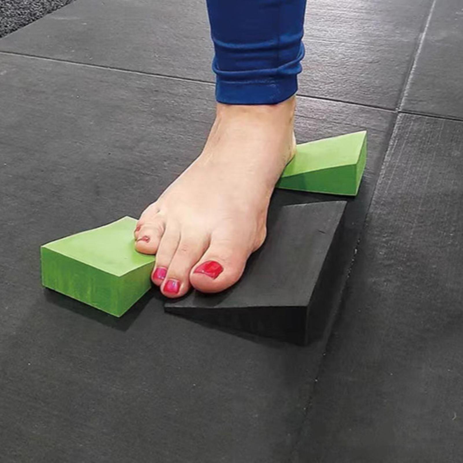 3Pcs Yoga Wedge Blocks EVA Foa - Pilates Yoga Block Exercises recension och pris