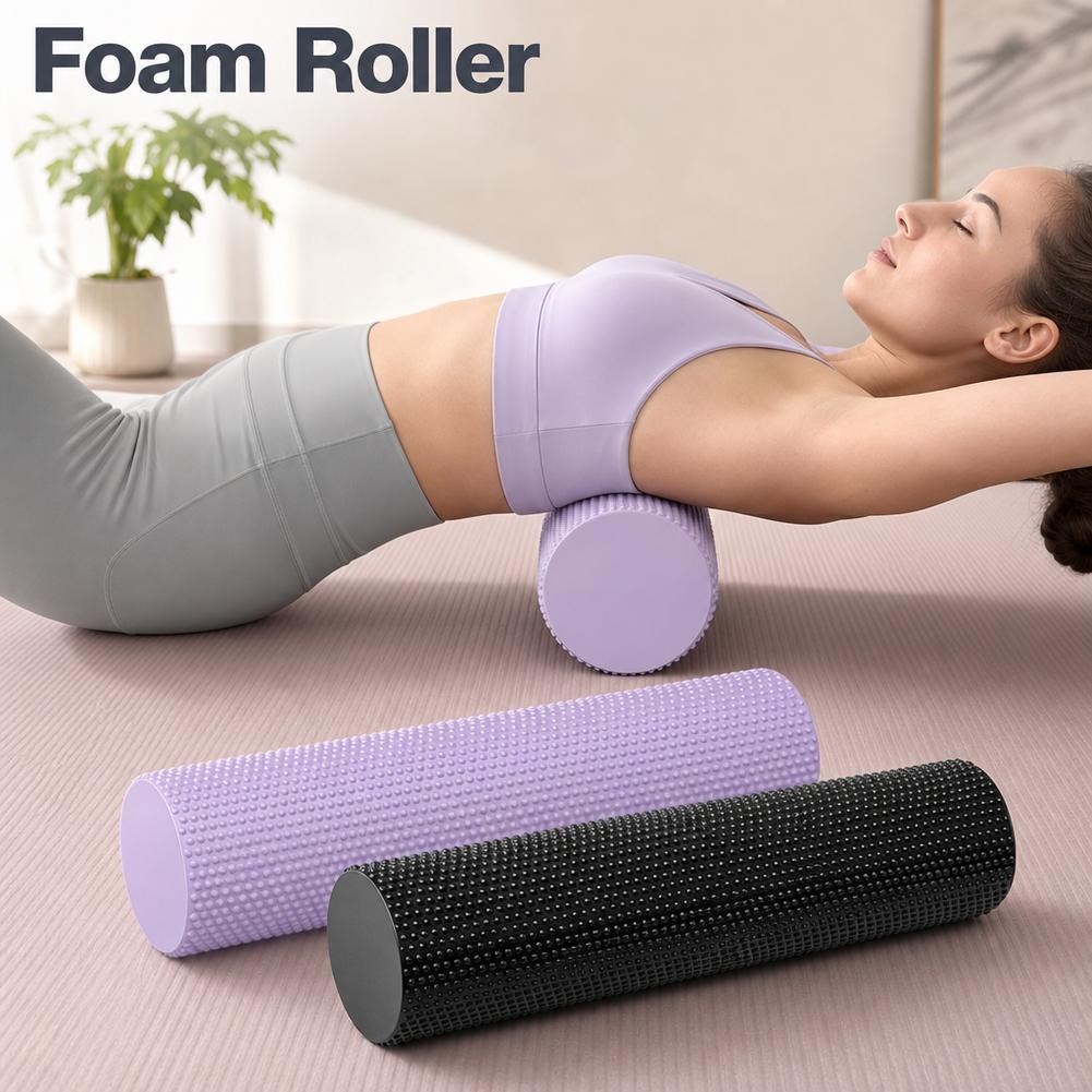 EVA Yoga Foam Roller High Dens - Pilates Yoga Shoes recension och pris