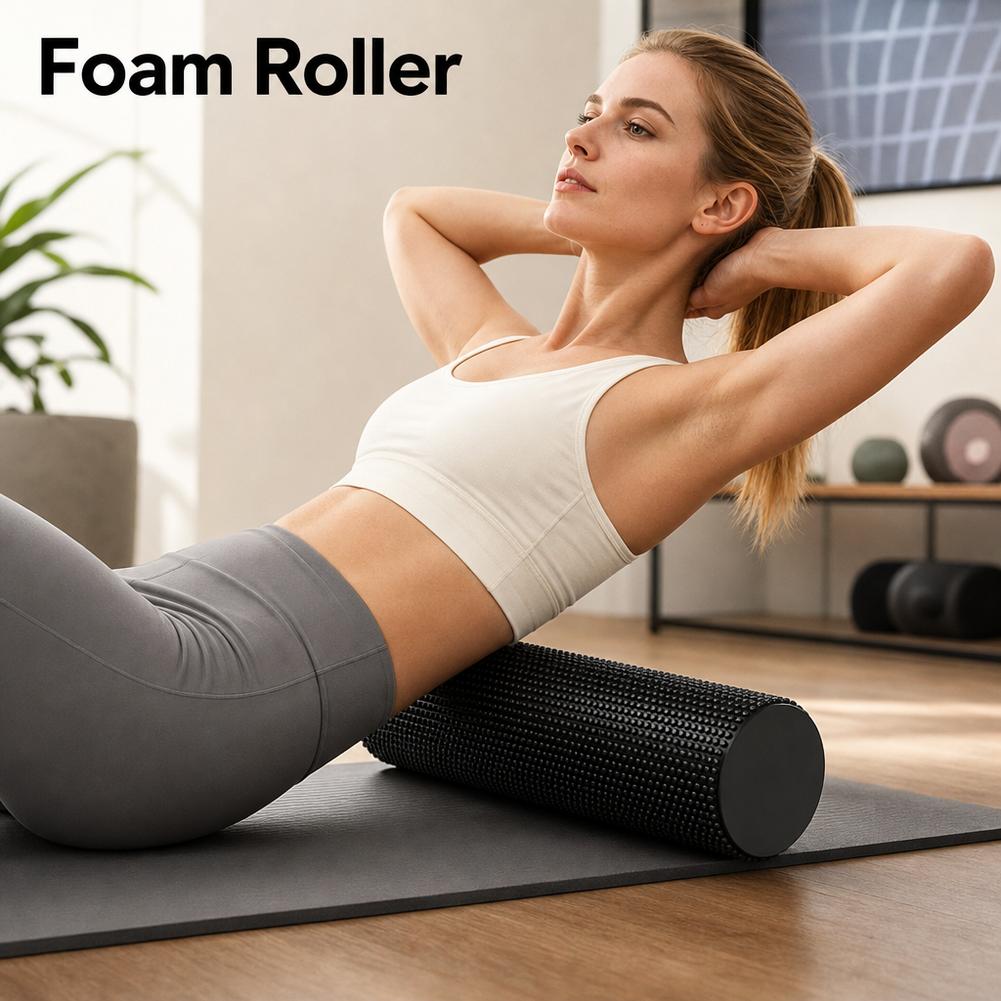 EVA Yoga Foam Roller High Dens - Pilates Yoga Shoes recension och pris