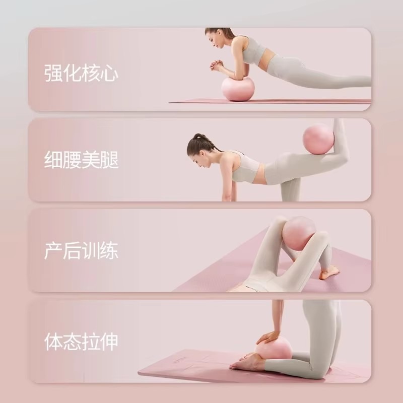 Women Gym Yoga Fitness Ball Th - Pilates Toning Ball recension och pris