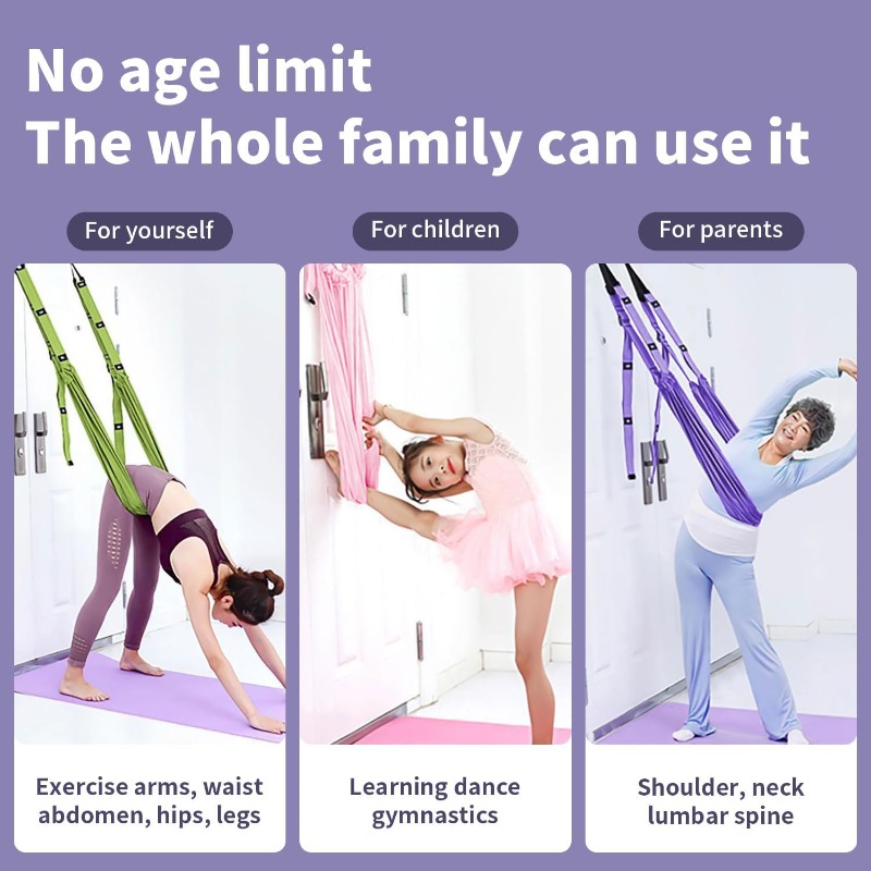 Adjustable Aerial Yoga Hammock - Pilates Yoga Body recension och pris