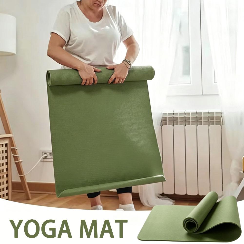 1/2Pcs Thick Yoga Mat Anti-ski - Pilates Yoga Mat Thickness recension och pris