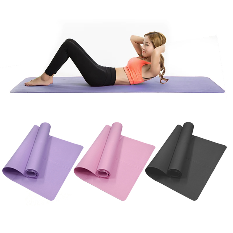 4MM Thick EVA Yoga Mats Anti-s - Pilates Yoga Mat Thickness recension och pris
