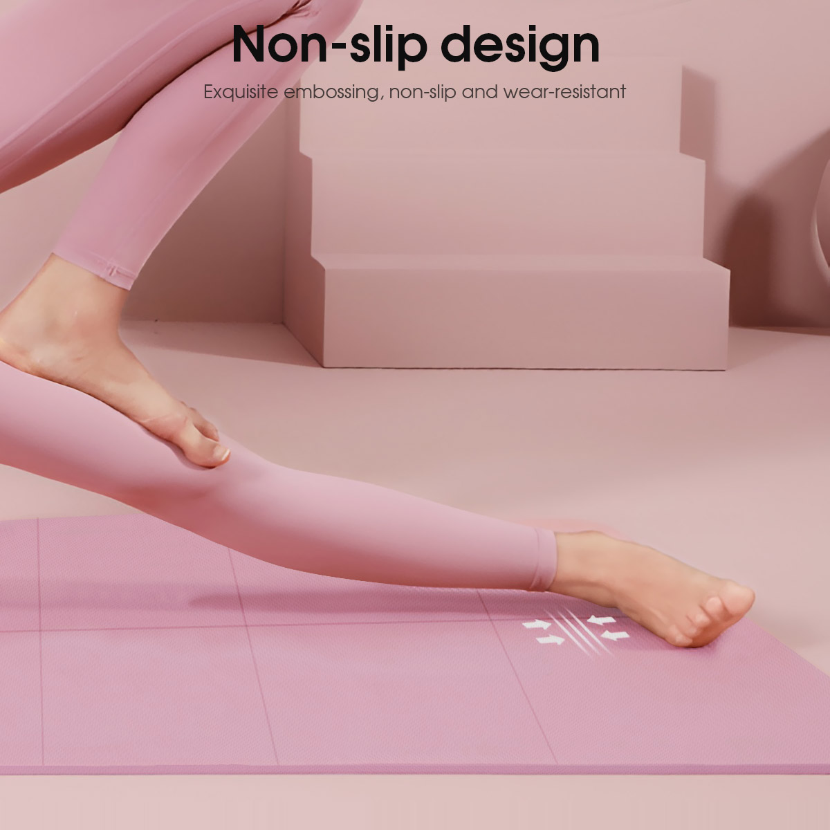 4MM Thick EVA Yoga Mats Anti-s - Pilates Yoga Mat Thickness recension och pris