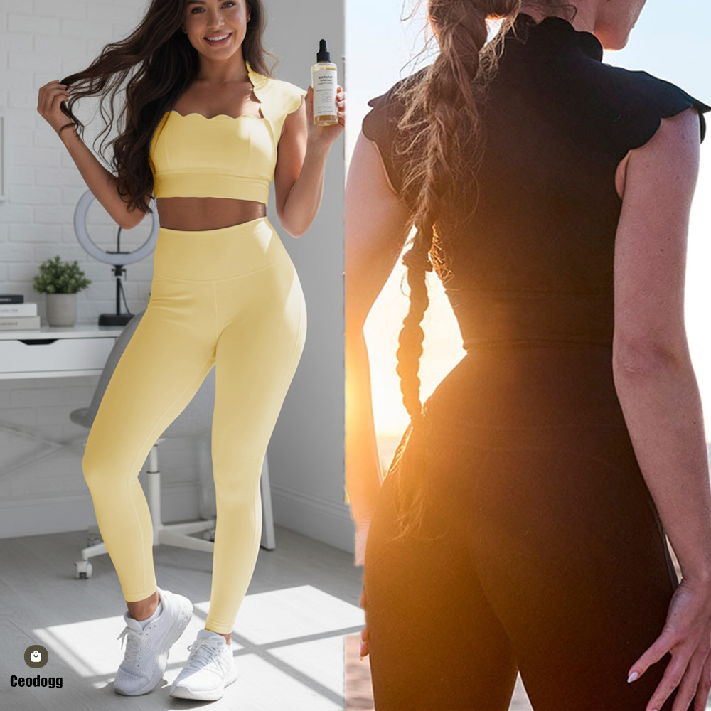 Pad Wavy Women Sports Vest Yog - Pilates Yoga Jacket recension och pris