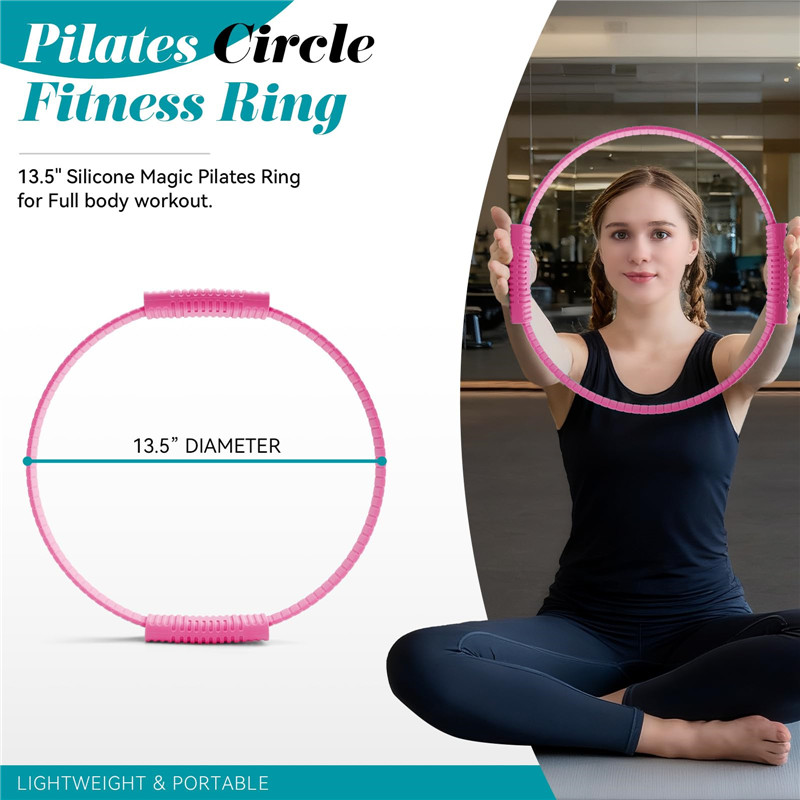Eco-Friendly Double Handle Sil - Pilates Ring Magic recension och pris