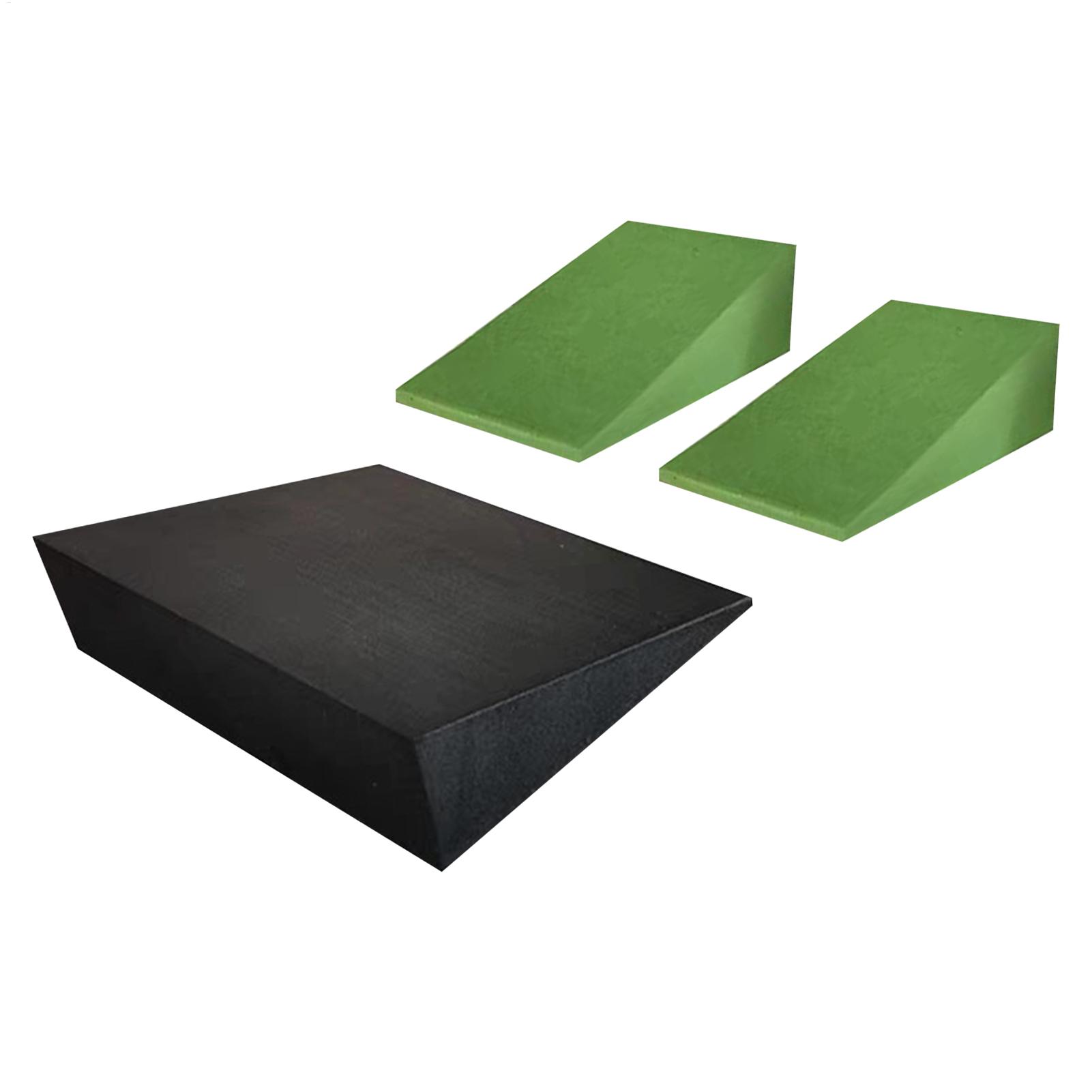 3Pcs Yoga Wedge Blocks EVA Foa - Pilates Yoga Block Exercises recension och pris