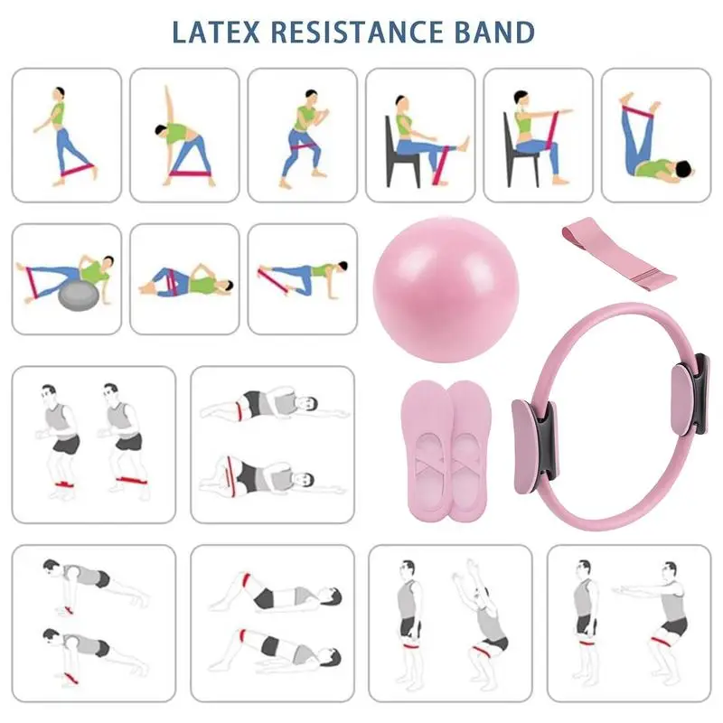 Pilates Ring and Ball Set Toni - Pilates Toning Ball recension och pris