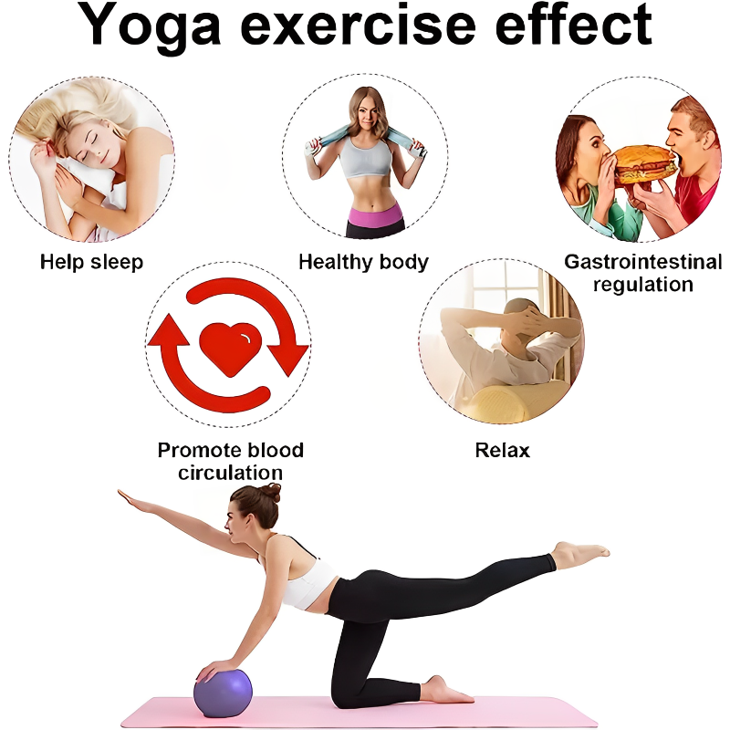 25CM New Yoga Pilates Ball Exe - Pilates Toning Ball recension och pris
