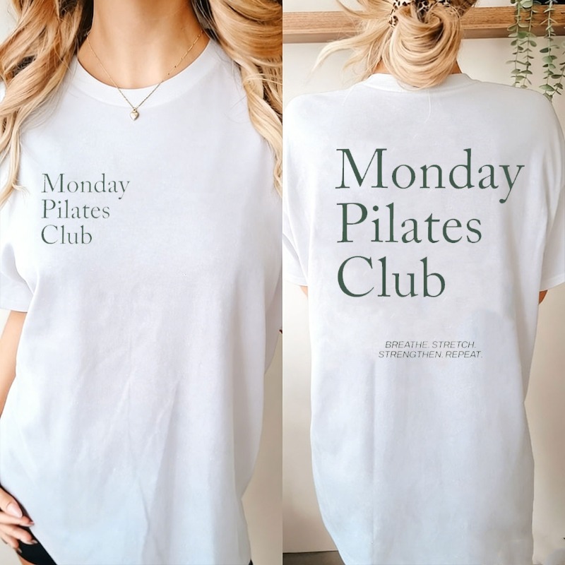 Shirt for Pilates Monday Pilat - Pilates Yoga Wellness recension och pris