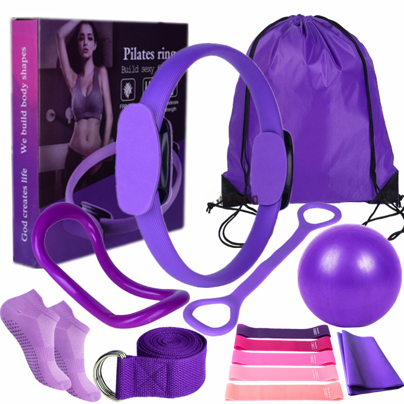 14Pcs Home Pilates Kit for Wom - Pilates Toning Ball recension och pris