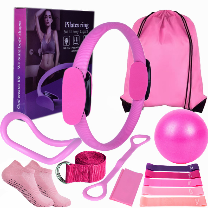 14Pcs Home Pilates Kit for Wom - Pilates Toning Ball recension och pris