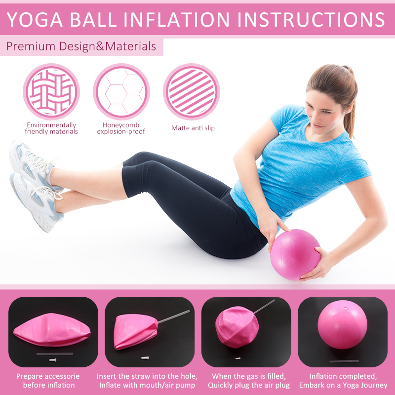 14Pcs Home Pilates Kit for Wom - Pilates Toning Ball recension och pris